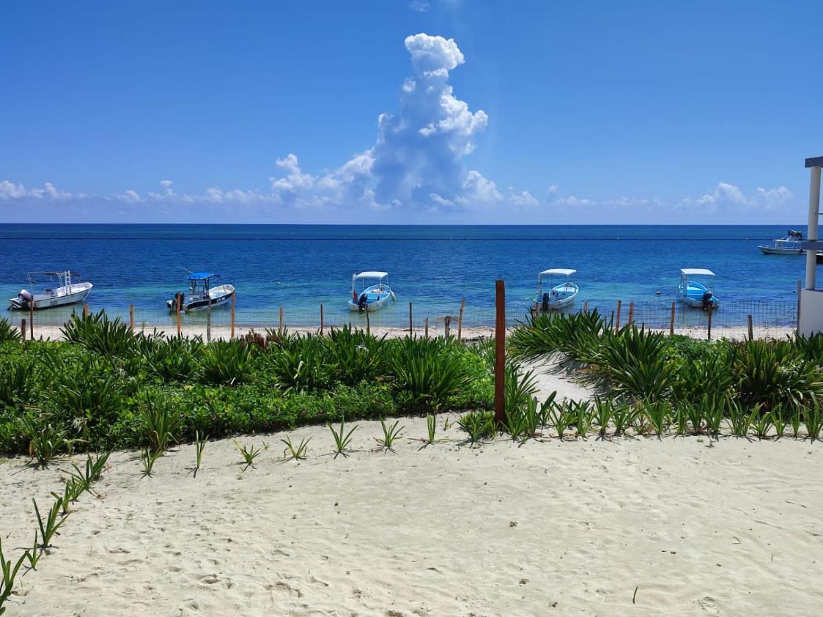 Casa Lucia Beachfront Пуэрто-Морелос Экстерьер фото